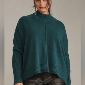 Maeve Gretchen Cozy Mock-Neck Sweater
